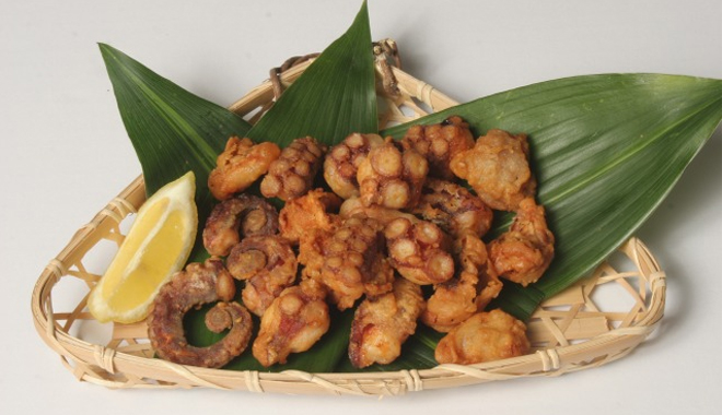 明石ダコのから揚げ